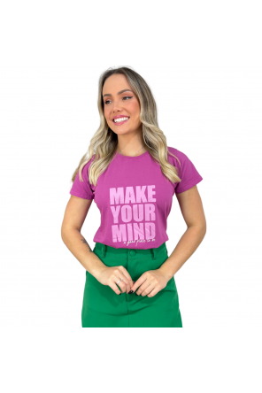 T-SHIRT - MAKE YOUR MIND - AZALEIA STONE