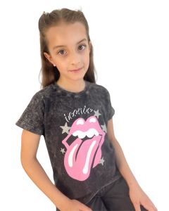 T-SHIRT INFANTIL - ICONIC - SKY STONE