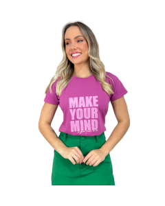 T-SHIRT - MAKE YOUR MIND - AZALEIA STONE